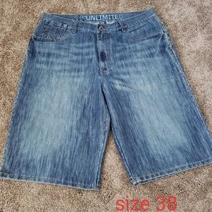 Ecko unlimited shorts size 38